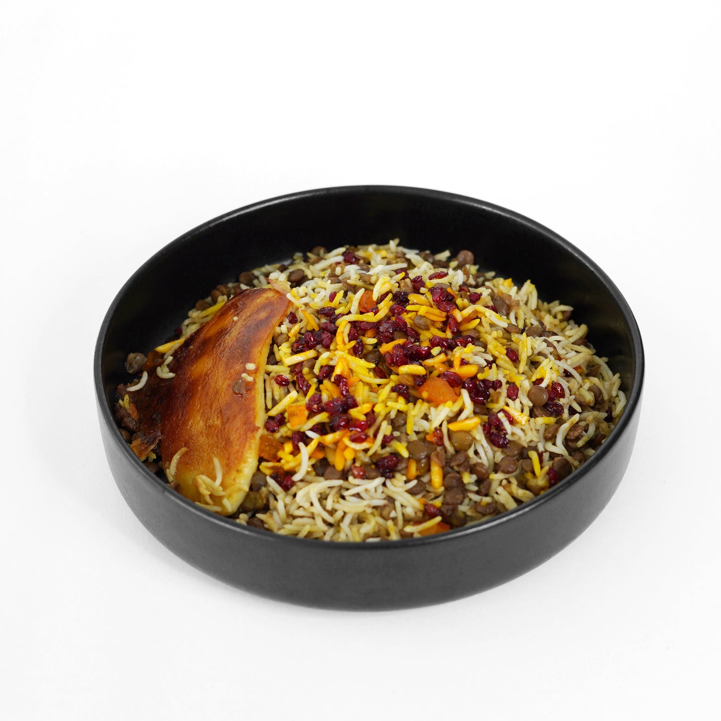 Vegan Persian Lentil Rice (Adas Polo)